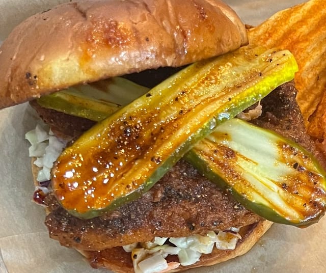 Macon HotFish Sandwich.