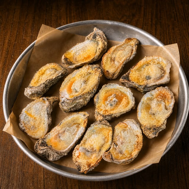 Fire-Grilled Oysters.