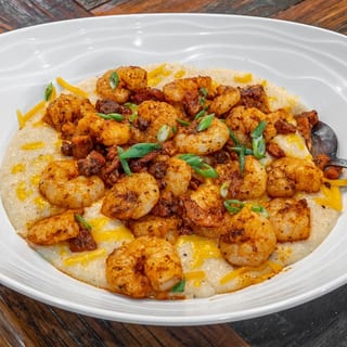 BBQ Shrimp & Cheese Grits